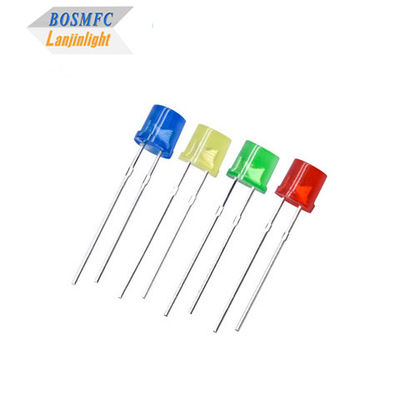 5mm Flat Top Through Hole LED با زاویه دید 100 درجه