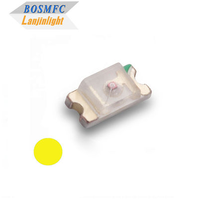 0603 SMD LED زرد 585-595nm نور زرد 1608 تراشه LED برای شاخص نمایش LED
