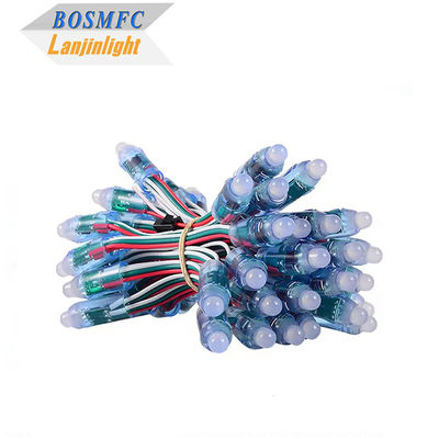 کارخانه عمده فروشی WS2811 رنگ خواب RGB IC 12V LED Pixel Sting Light ماژول های تبلیغاتی صفحه نمایش LED نور نقطه ای کریسمس