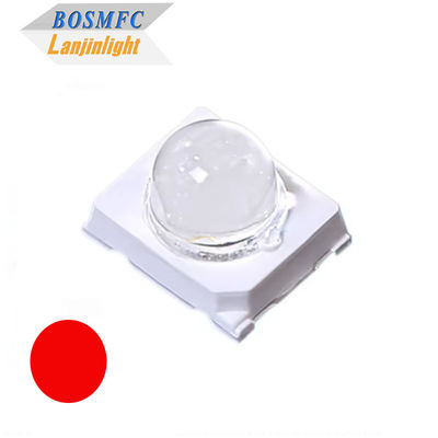 0.2W 0.5W 2835 SMD LED Chip Dome Lens 15 30 60 90 درجه، روشنایی فوق العاده 10000mcd برای نشانه های ترافیکی