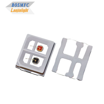 2835 SMD LED سه رنگ قرمز 660nm + آبی 460nm + IR 830nm ترکیب تراشه LED نور برای زیبایی درمانینور صورت