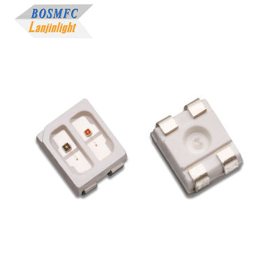 3528 SMD LED دو رنگ قرمز 620 نانومتر + 860 نانومتر نور مادون قرمز طراحی شده برای زیبایی درمانی، درمان هم افزایی پوست