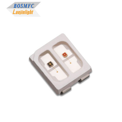 3528 SMD LED دو رنگ قرمز 620 نانومتر + 860 نانومتر نور مادون قرمز طراحی شده برای زیبایی درمانی، درمان هم افزایی پوست