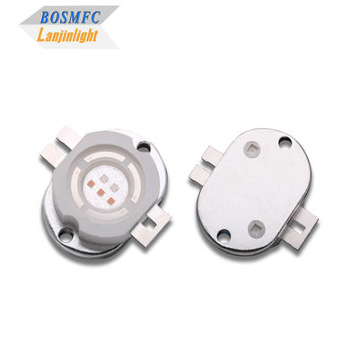 منبع نور LED یکپارچه 5 وات با رنگ قرمز و آبی با توان بالا برای درمان طیفی.