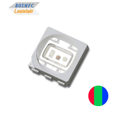 0.5W 0.6W 5050 RGB LED سه رنگ ماندگار برای چراغ روشنایی صحنه