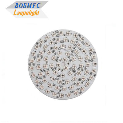 5050 RGB SMD LED PCB Board Assembly 12V 24V 18W آلومینیوم سفارشی شده