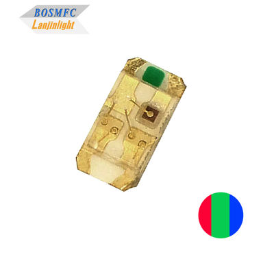0603 تراشه های RGB LED Sanan 1608 SMD سه رنگ (قرمز، سبز، آبی)